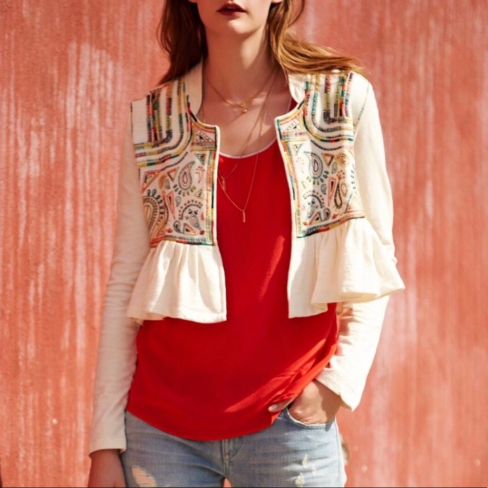 * Anthropologie Maeve • 100% Silk Tank Top